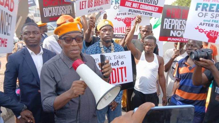 Demonstrators Shun Police Warning, Stage Protests In Lagos, Abuja, Rivers, Others 3 TIB 4